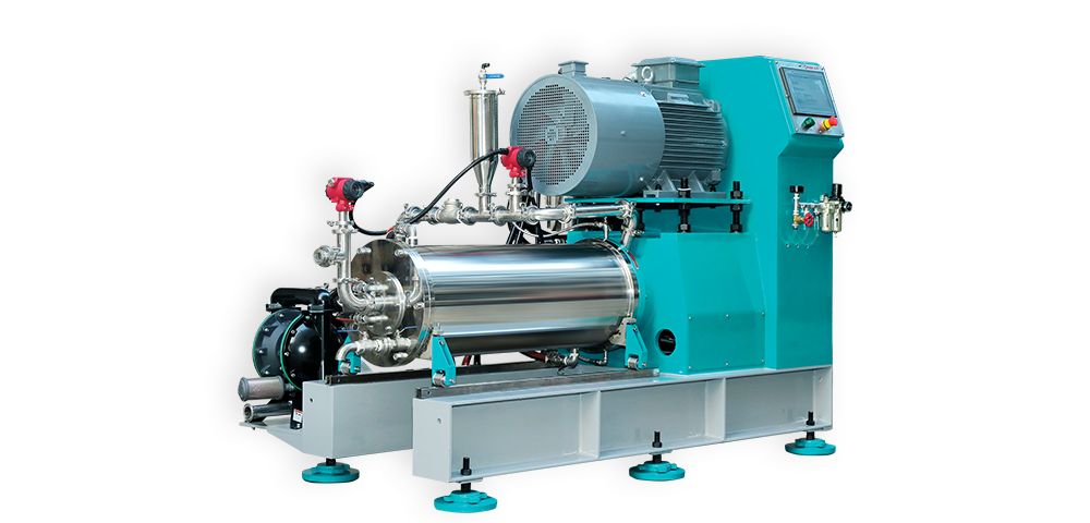 三偏心盤(pán)臥式砂磨機(jī) 三偏心盤(pán)臥式砂磨機(jī)